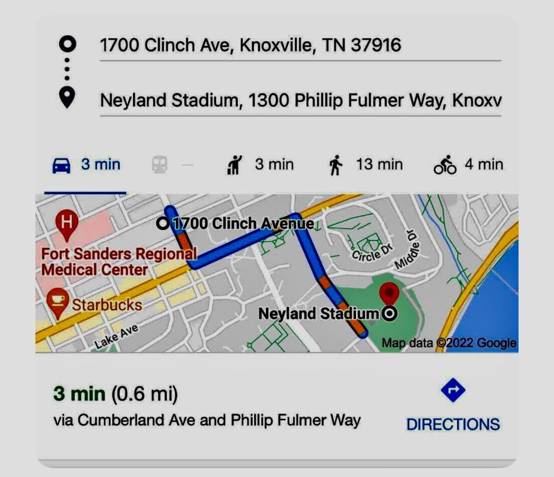 Condo Close To Stadium And Free Parking Knoxville Kültér fotó